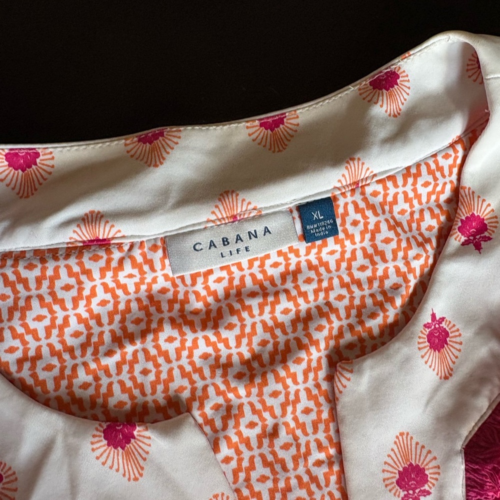 Cabana Life Pink and White Tunic Dress - Picture 3 of 6